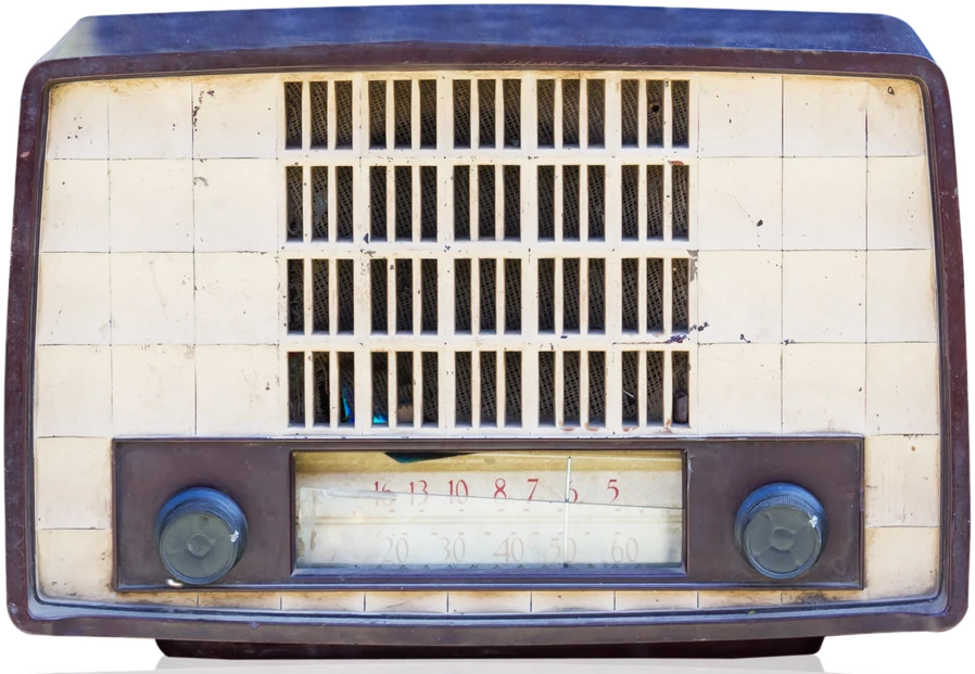 Radio antigua de válvulas